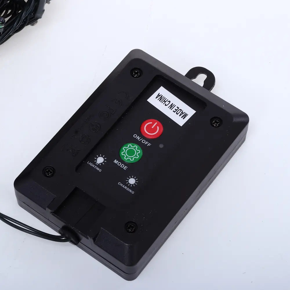 Solar 800 Cool White LED Fairy Lights 49.5M Total Length