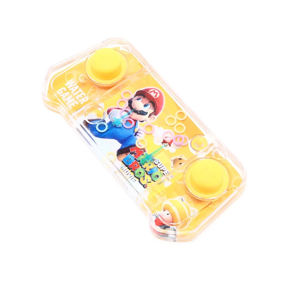 Hand Held Water Skill Game 14cm x 6.5cm Super Mario Bros. Yellow