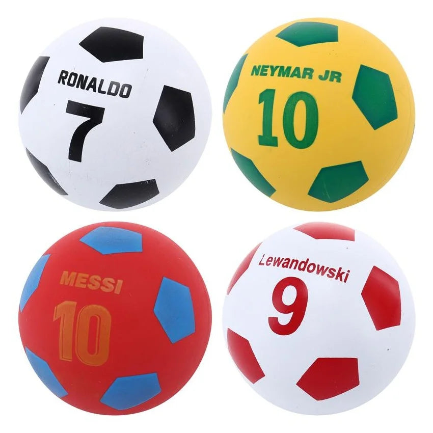 Super Bounce Hand Balls Soccer 6cm 4pcs Party Favours