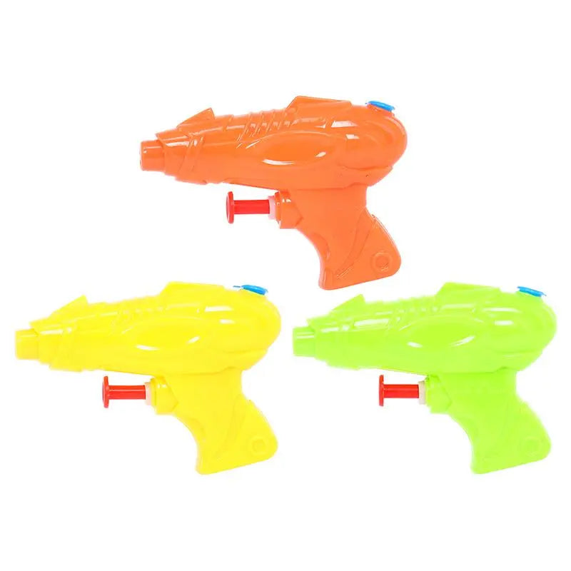 Mini Water Guns 4pcs 10cm Pistols Assorted Colours