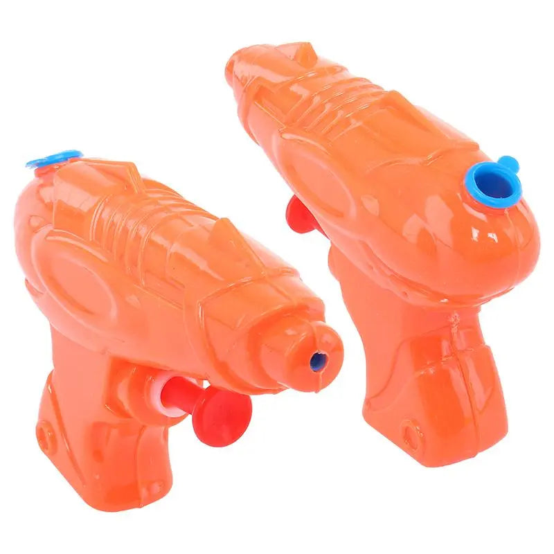 Mini Water Guns 4pcs 10cm Pistols Assorted Colours