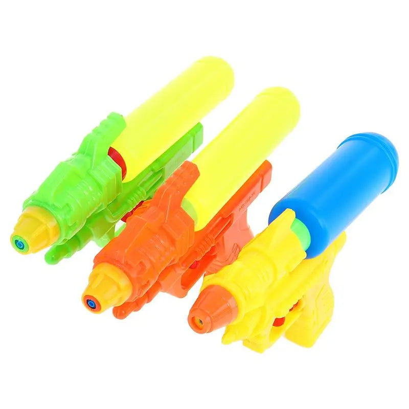 Water Guns 3pcs 19cm Shooters Assorted Colours