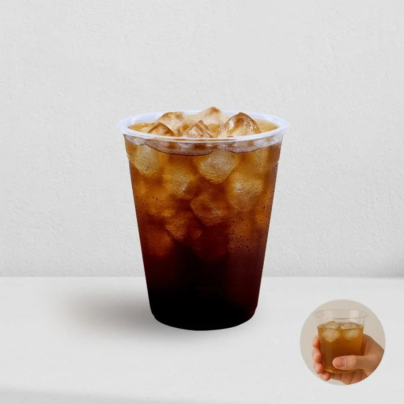Clear Plastic Party Cups 200ml 50pcs Bulk Pack