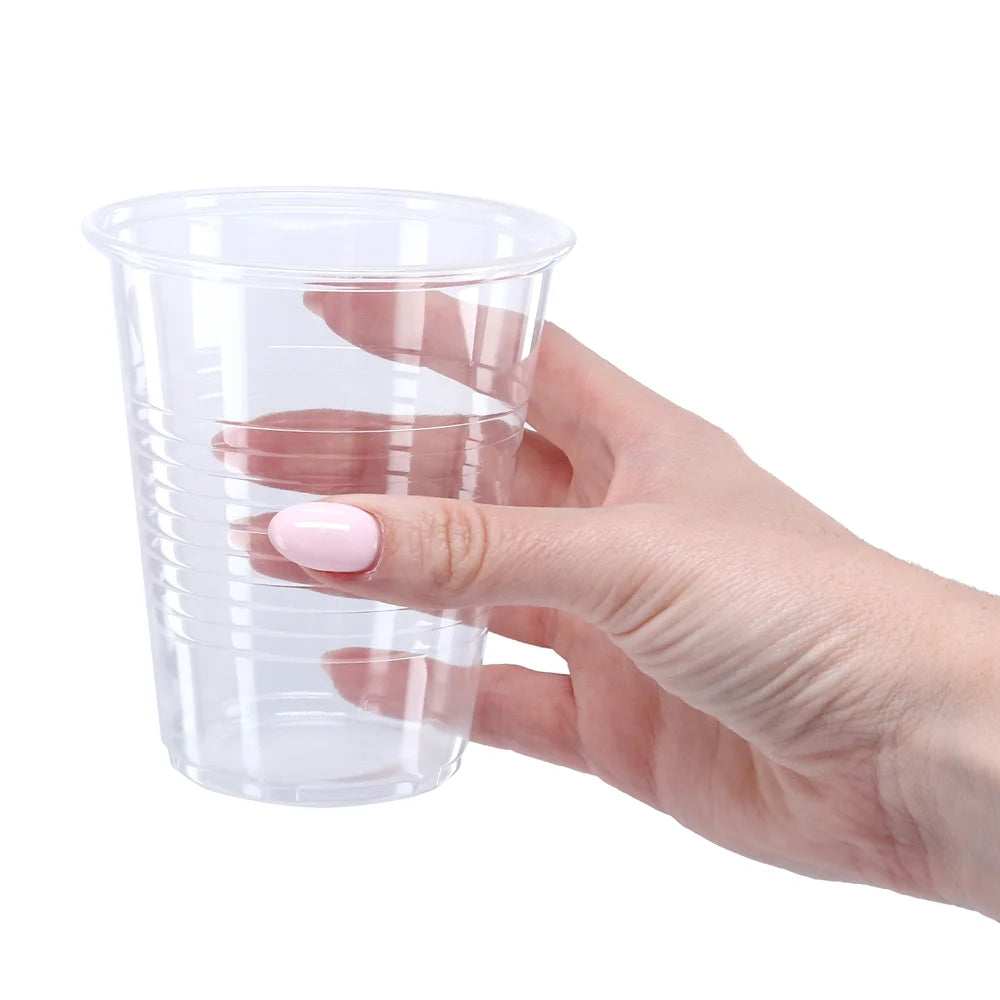 Clear Plastic Party Cups 350ml 50pcs Bulk Pack