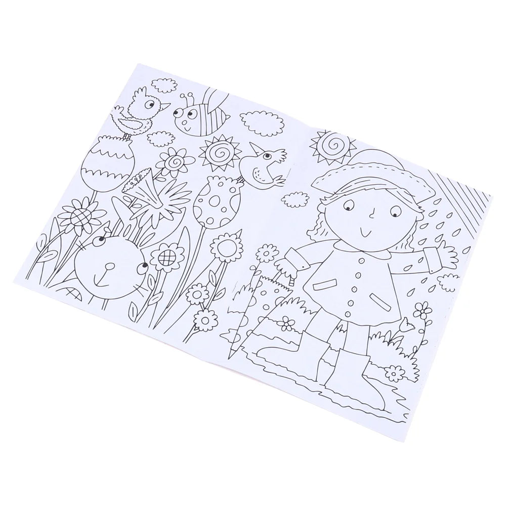 2 Joy And Happiness Colouring Books 32-Page A4 Size