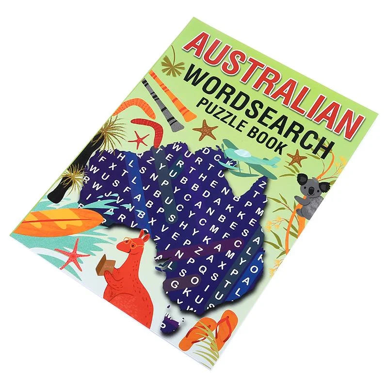 Word Search Puzzle Book 48-Page 270mm x 195mm Australian Theme