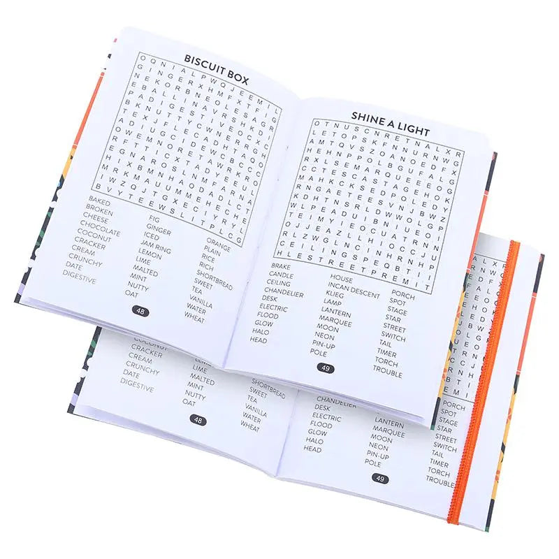 4 Wordsearch Puzzle Books 128-Page 150mm x 103mm