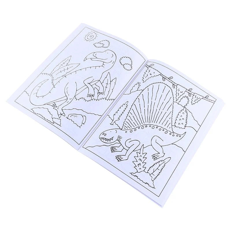 4 Colouring & Activity Books 270mm x 195mm 48-Page Assorted Designs