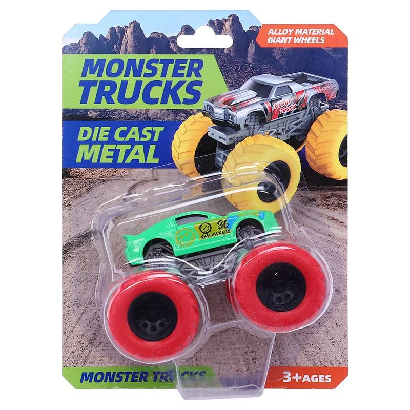 8 Monster Trucks 10 x 6.5 x 6cm Die Cast Metal