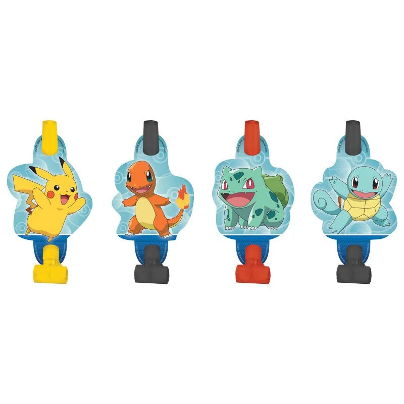 Pokemon Classic Party Blowouts 8pcs Party Favours