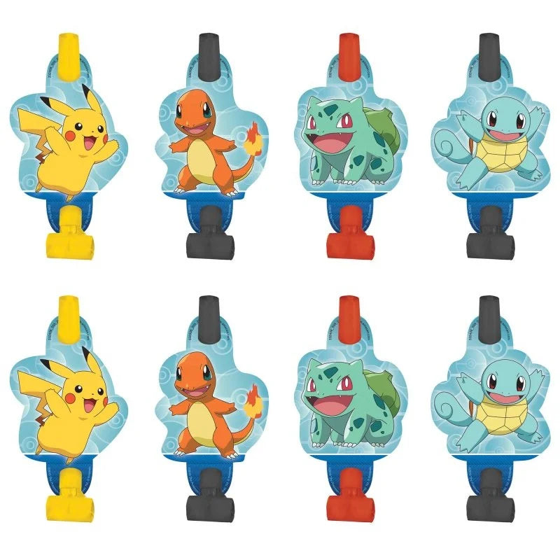 Pokemon Classic Party Blowouts 8pcs Party Favours