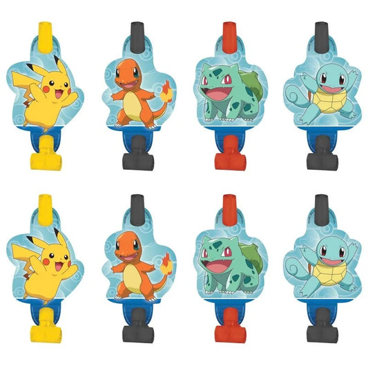 Pokemon Classic Party Blowouts 8pcs Party Favours