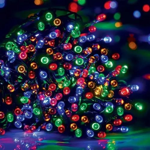 360 Multicolour LED Fairy Lights 17.9M Lit Length 8 Functions - NextParty