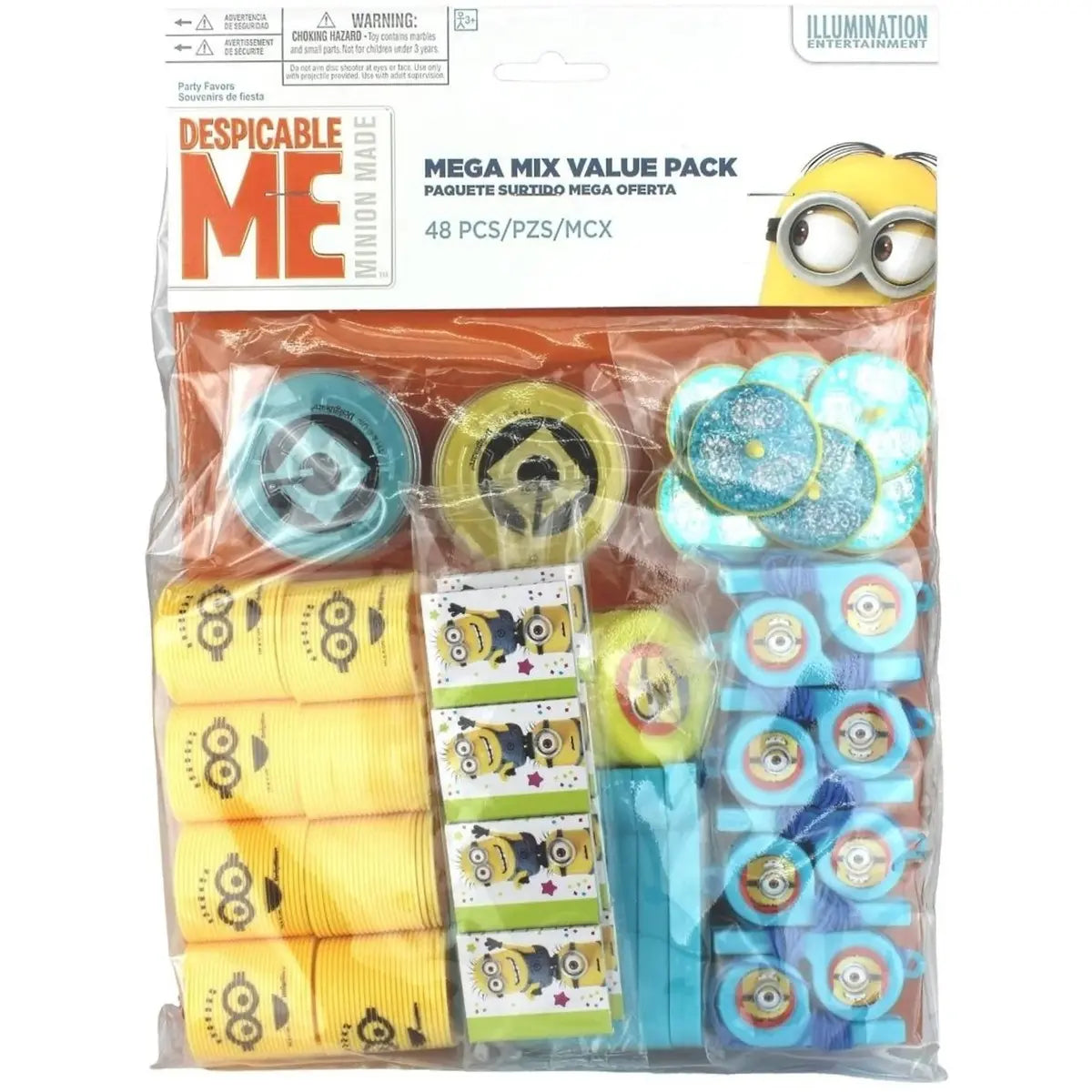 Minions Mega Mix Favours 48pcs Value Pack