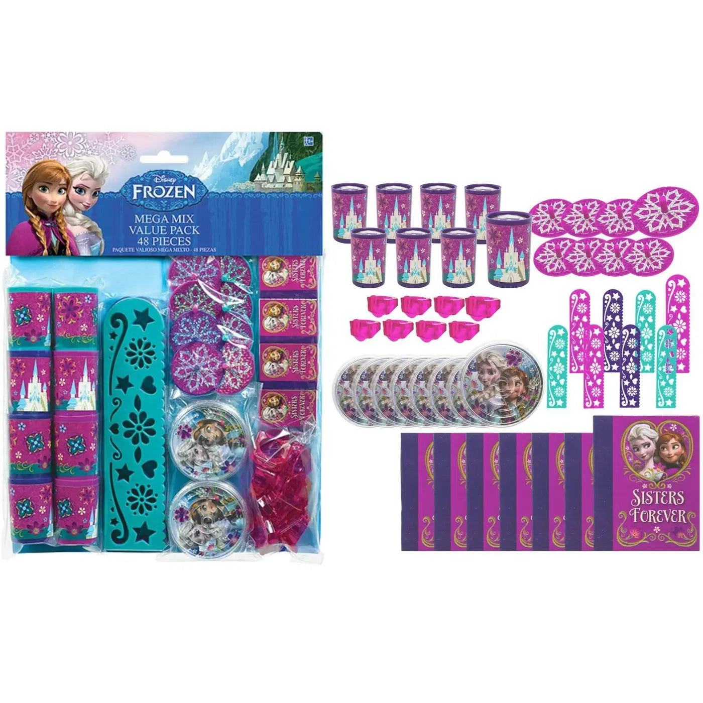 Frozen Mega Mix Favours 48pcs Value Pack