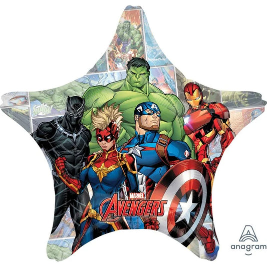 Jumbo Avengers Foil Balloon 71cm (28") Powers Unite