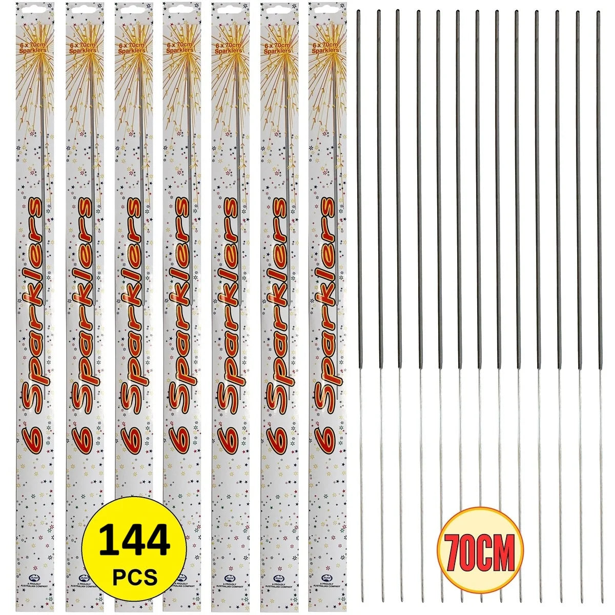 Sparklers 70cm 144pcs Wedding Birthday Party Activities