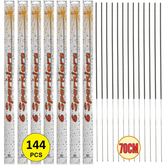 Sparklers 70cm 144pcs Wedding Birthday Party Activities