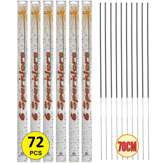 Sparklers 70cm 72pcs Wedding Birthday Party Activities