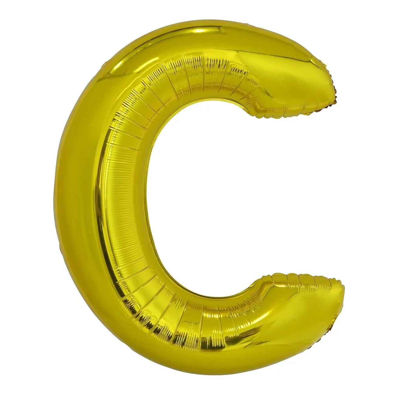 Gold Letter C Giant Alphabet Foil Balloon 86CM (34")