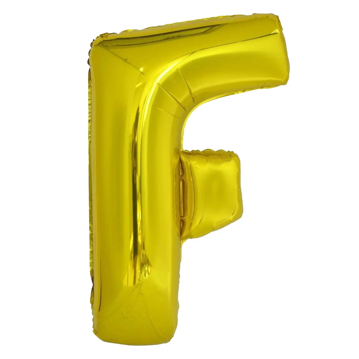 Gold Letter F Giant Alphabet Foil Balloon 86CM (34")
