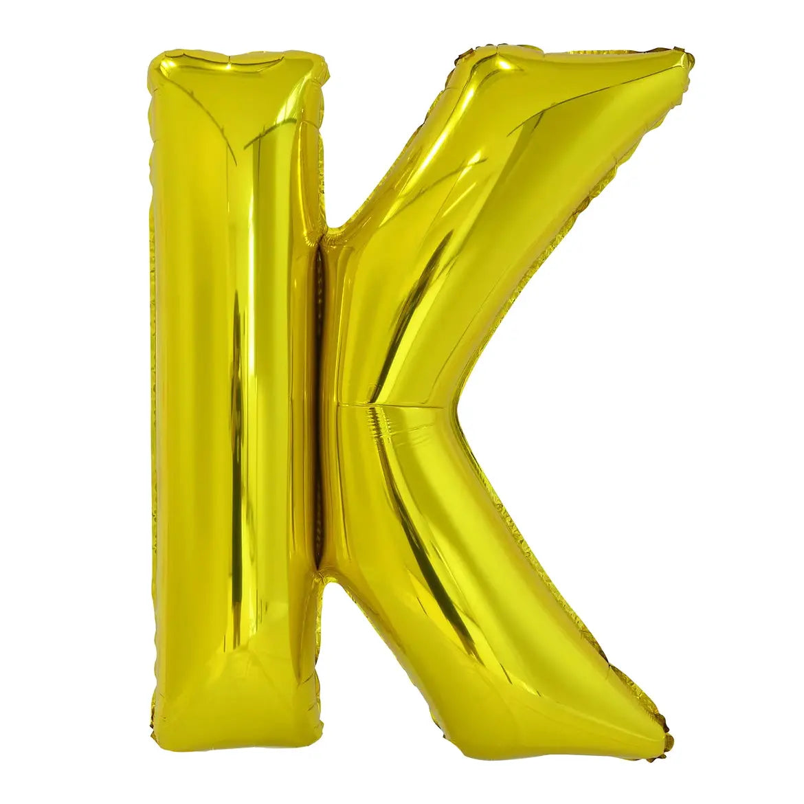 Gold Letter K Giant Alphabet Foil Balloon 86CM (34")