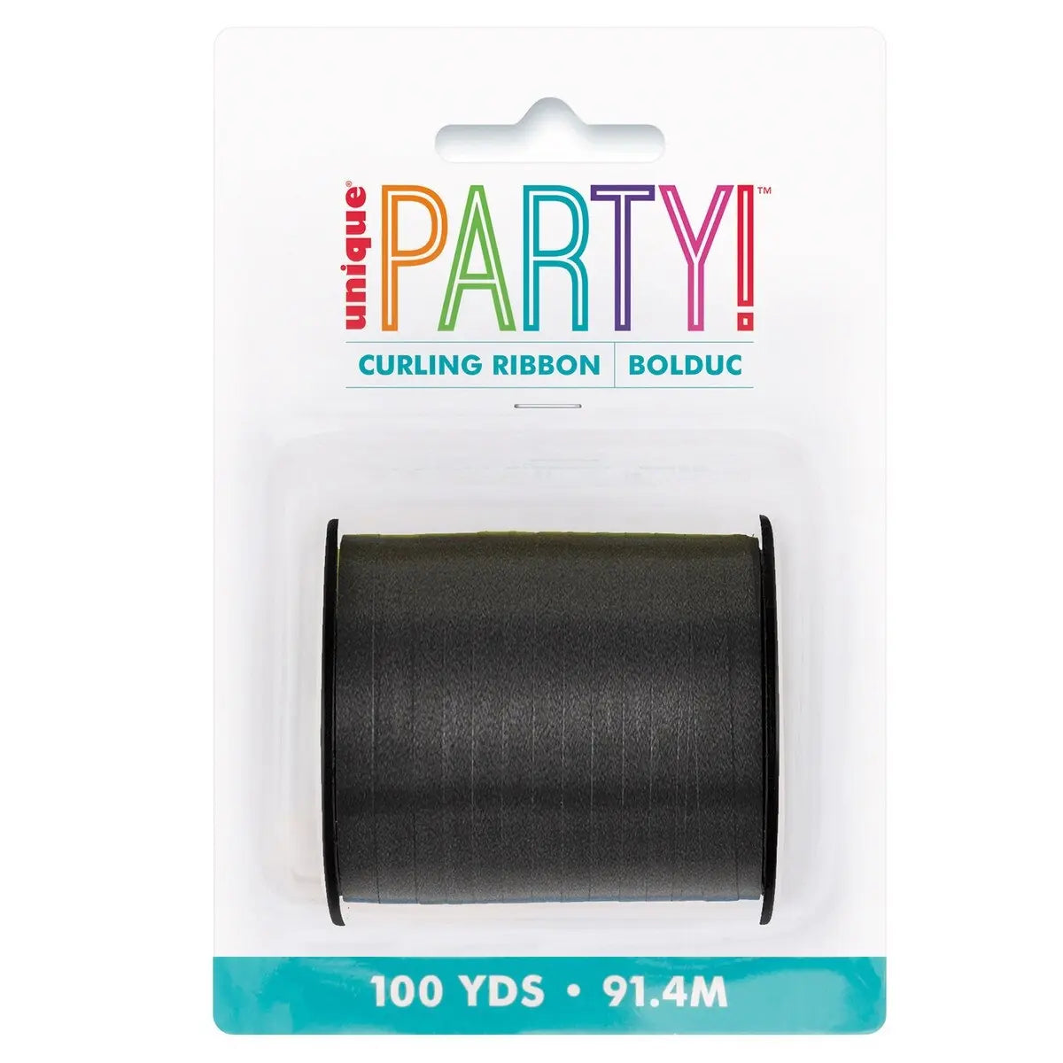 Black Curling Ribbon 91.4m (100yds)
