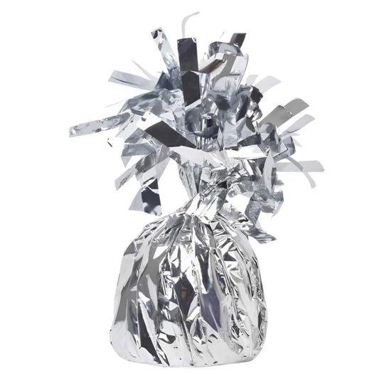 Silver Foil Balloon Weight