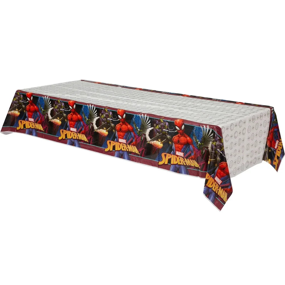 Spider-Man Plastic Table Cover Tablecloth 1.37m x 2.43m