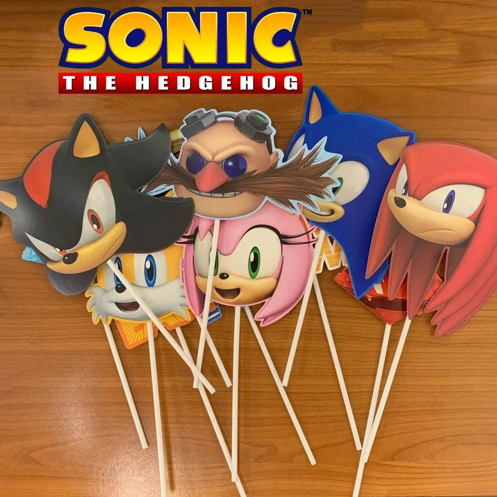 Sonic The Hedgehog Scene Setter With 12 Photo Props