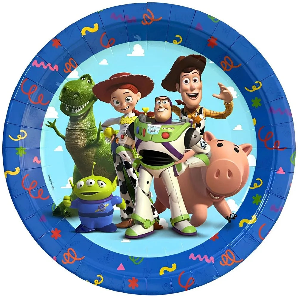 Toy Story Large Paper Plates 23cm (9") 8pcs