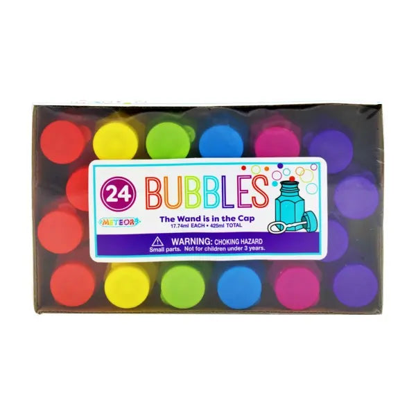 Mini Party Bubbles 24pk Party Favours