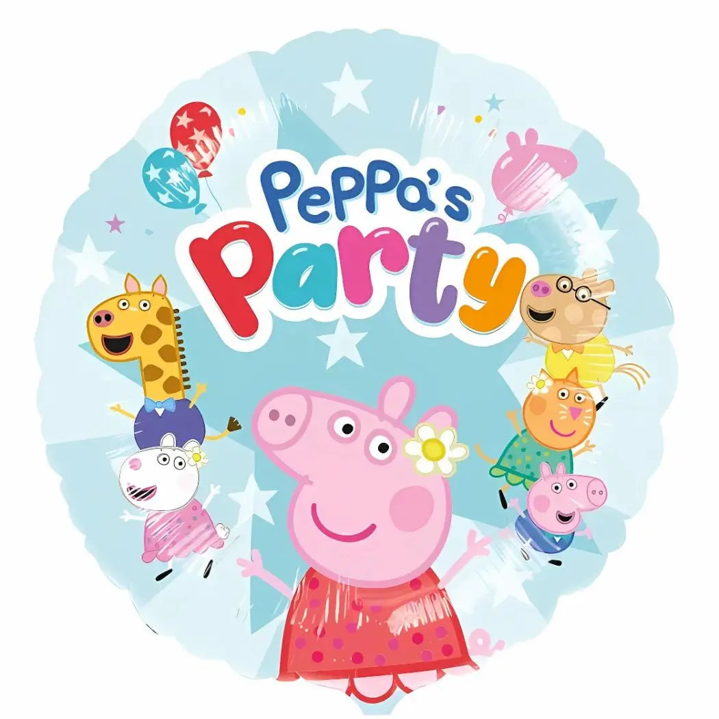 Peppa Pig Foil Balloon 43cm (17") Peppa's Party