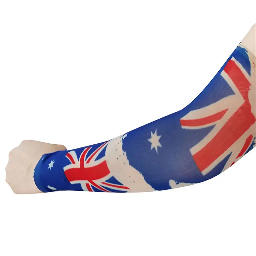Adult Australian Tattoo Sleeves (1 Pair) Australia Day