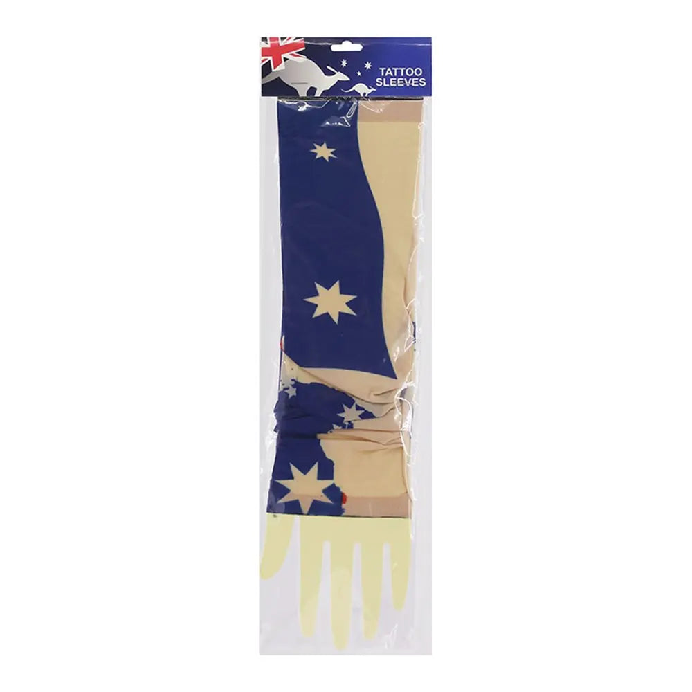 Adult Australian Tattoo Sleeves (1 Pair) Australia Day