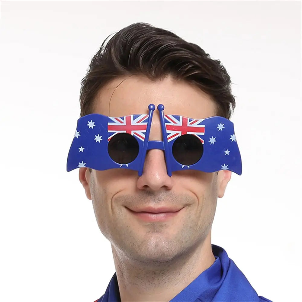 Australian Flag Party Glasses