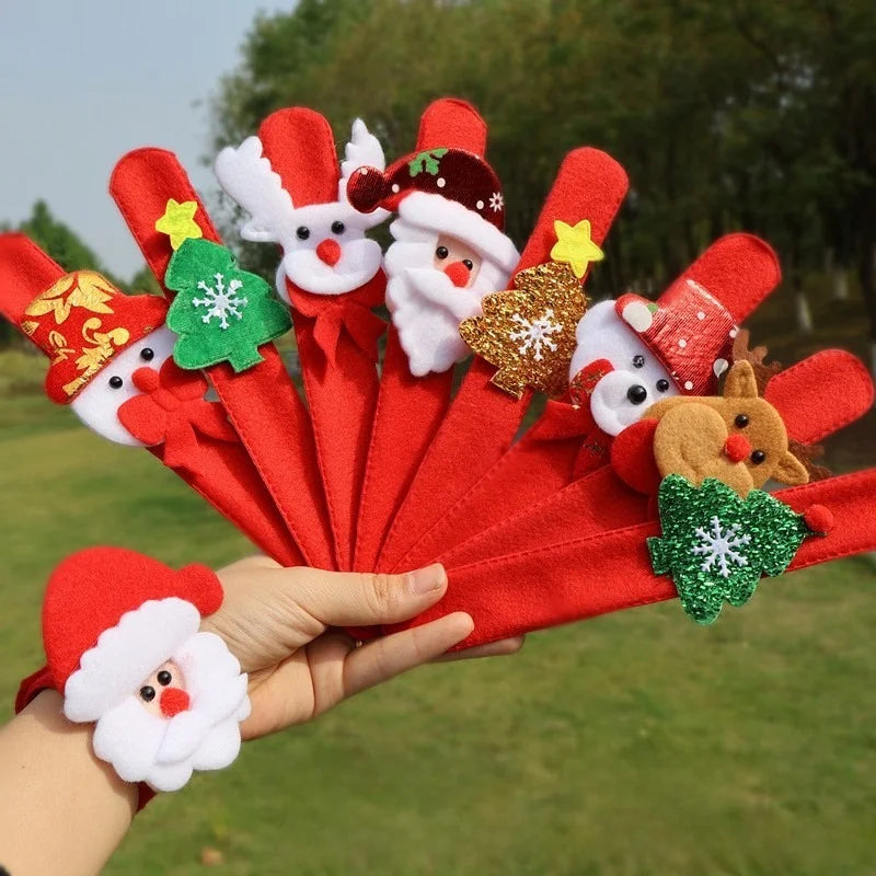 8 Christmas Wristbands (Assorted)