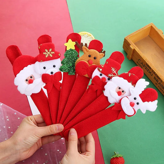8 Christmas Wristbands (Assorted)