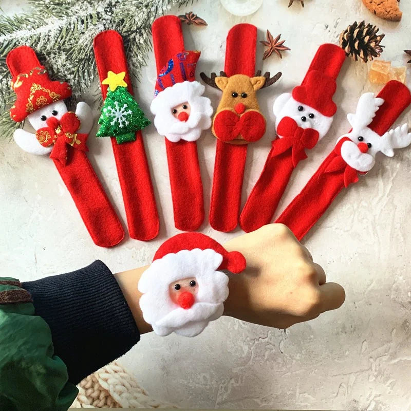 8 Christmas Wristbands (Assorted)