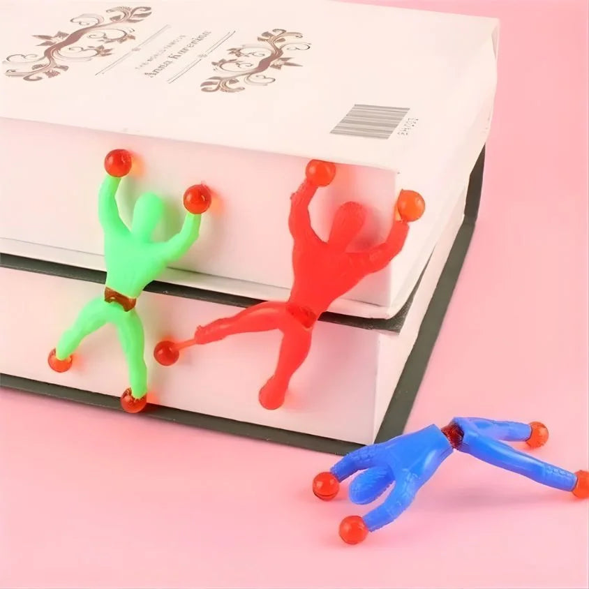 Sticky Wall Climbers 5pcs Party Favours