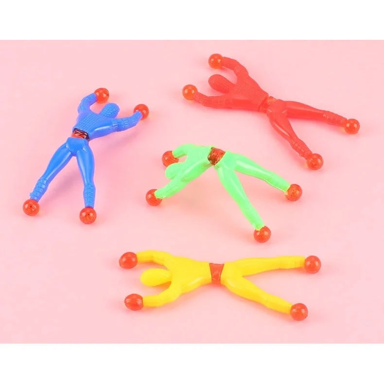 Sticky Wall Climbers 5pcs Party Favours
