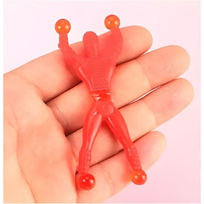 Sticky Wall Climbers 5pcs Party Favours