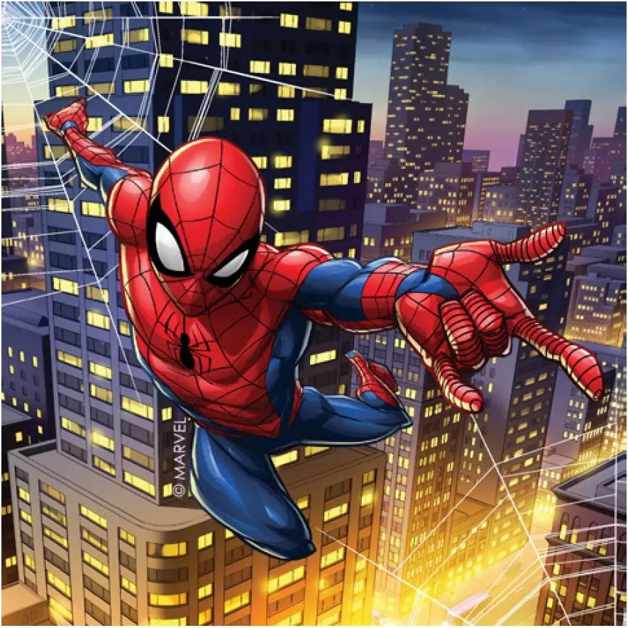 Spider-Man Lunch Napkins 20pk City Scape