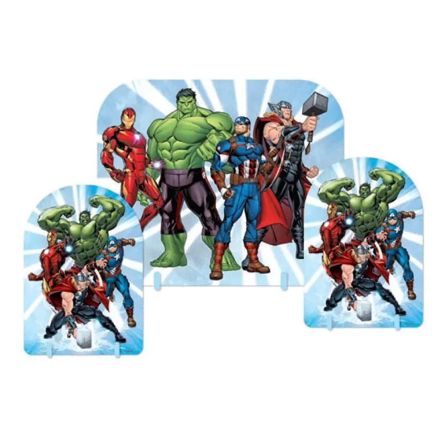 Avengers Table Decoration Kit 3pk
