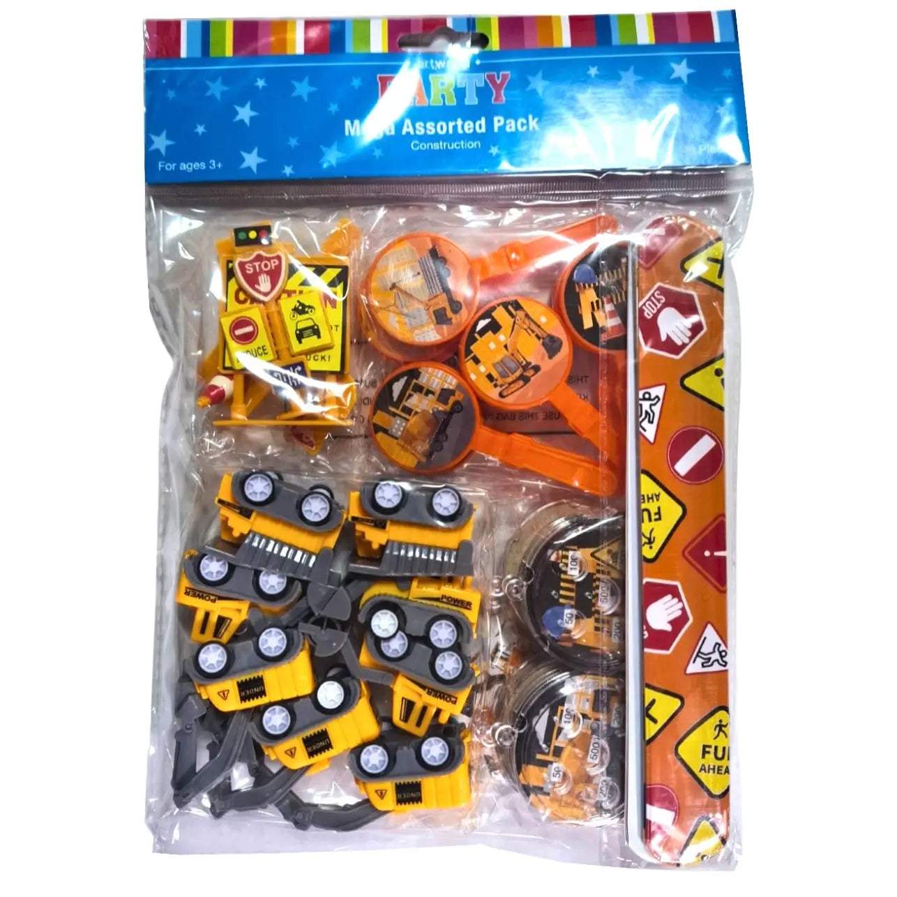 Construction Mega Mix Favours 48pcs Value Pack