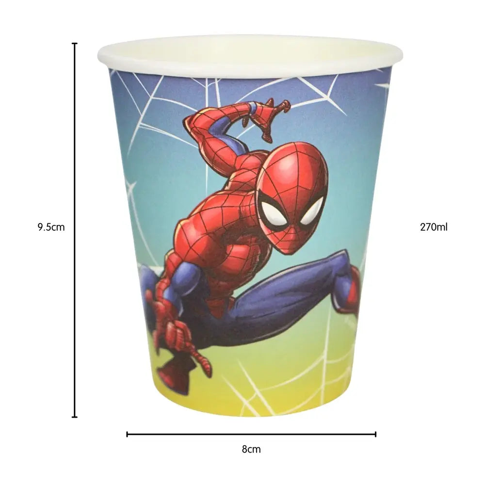 Spider-Man Paper Cups 8pcs