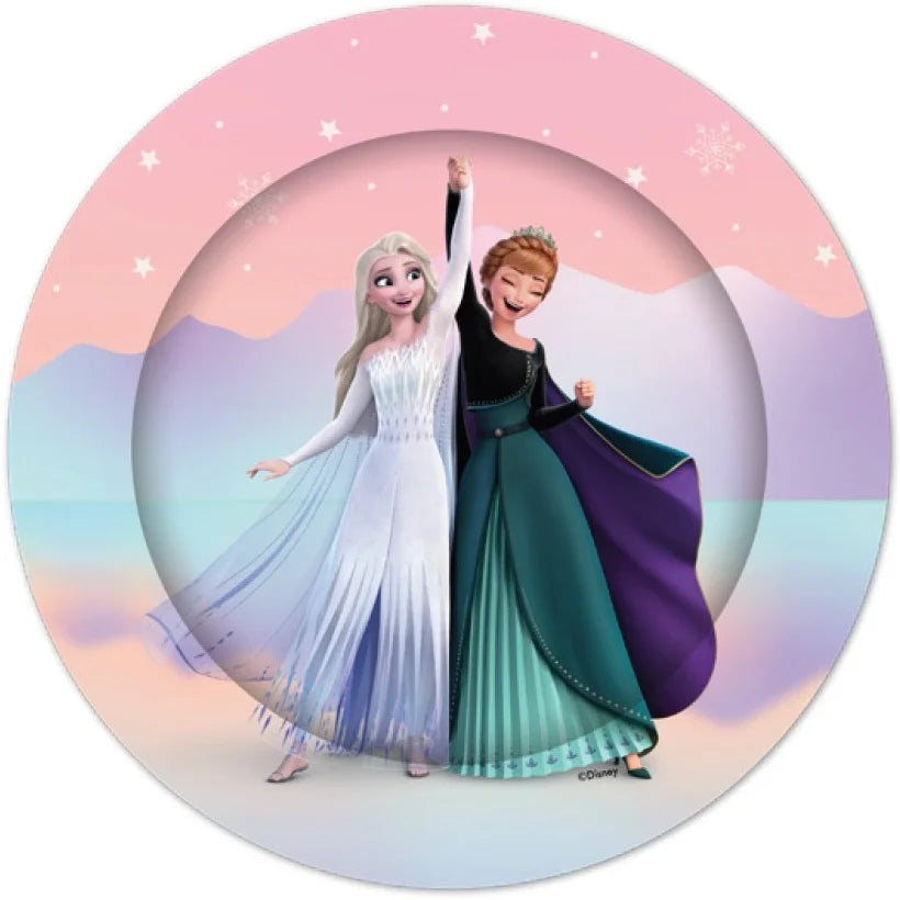 Frozen Large Paper Plates 23cm (9") 8pcs