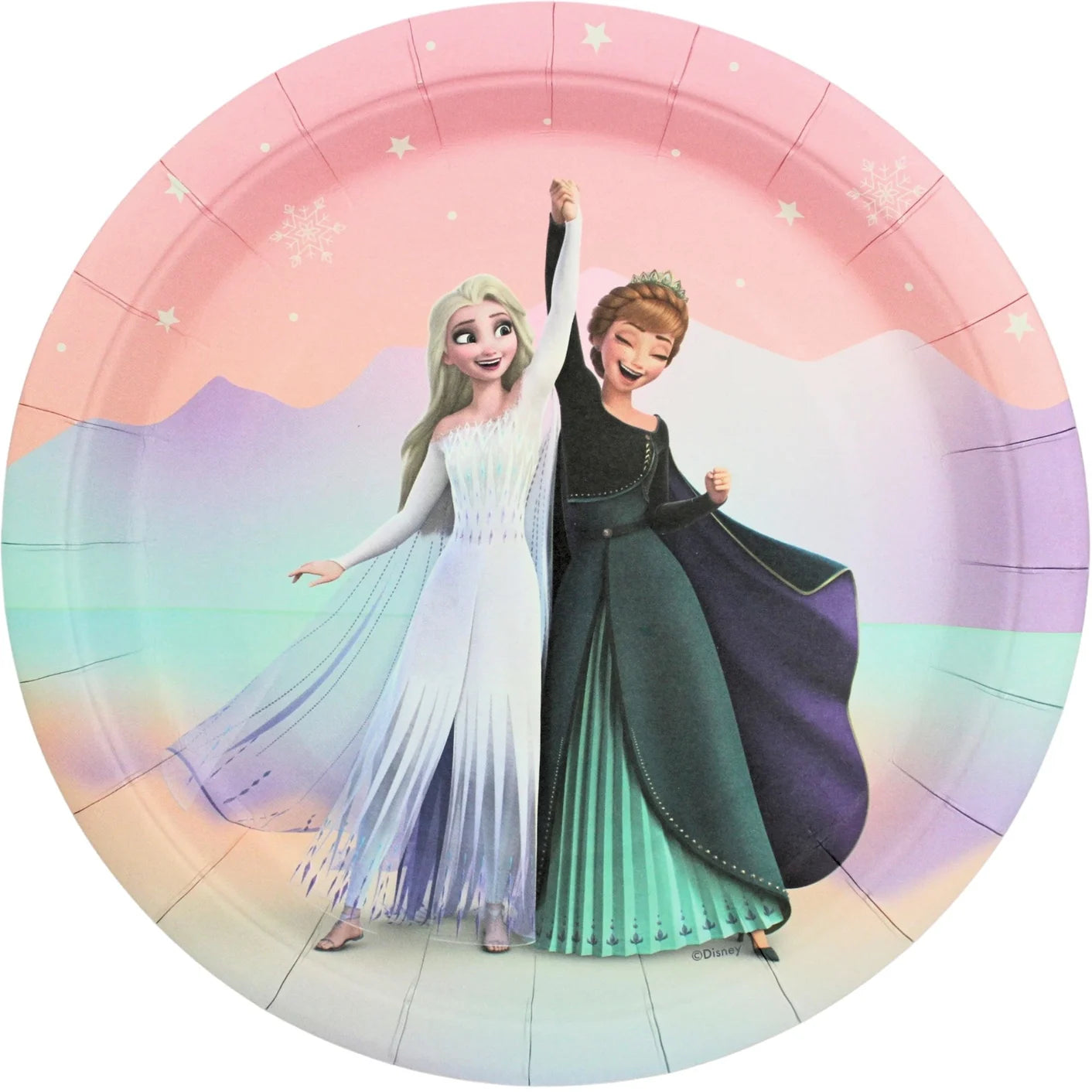 Frozen Large Paper Plates 23cm (9") 8pcs