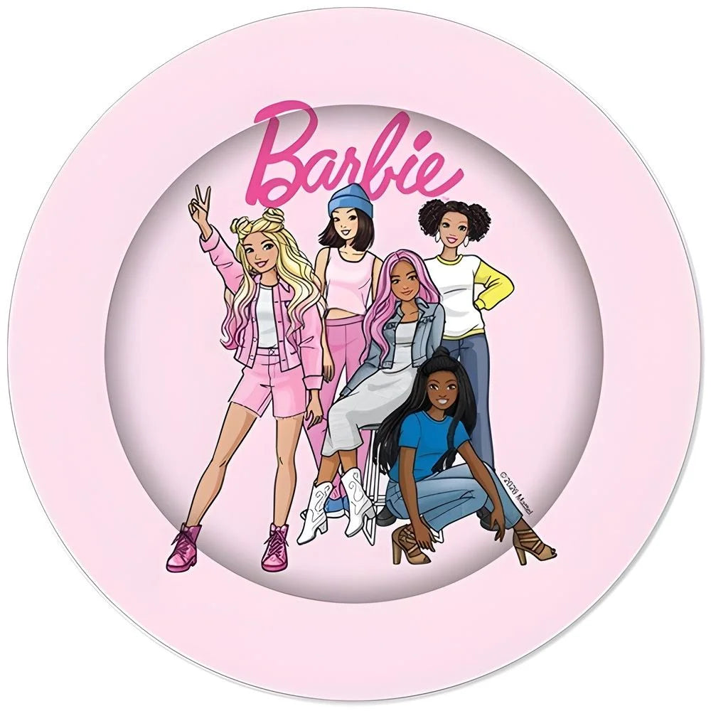 Barbie Large Paper Plates 23cm (9") 8pcs