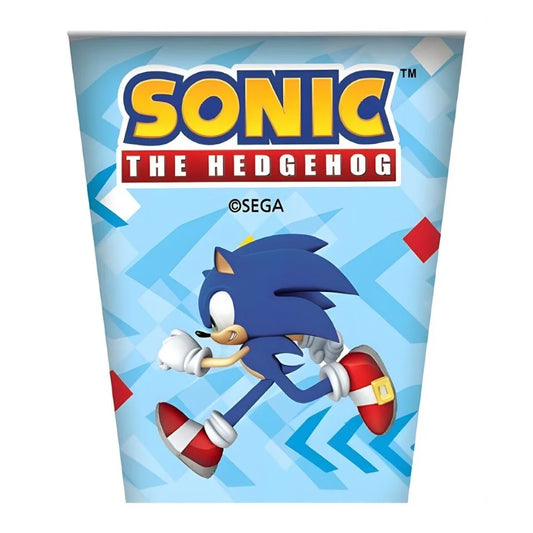 Sonic The Hedgehog Paper Cups 8pcs